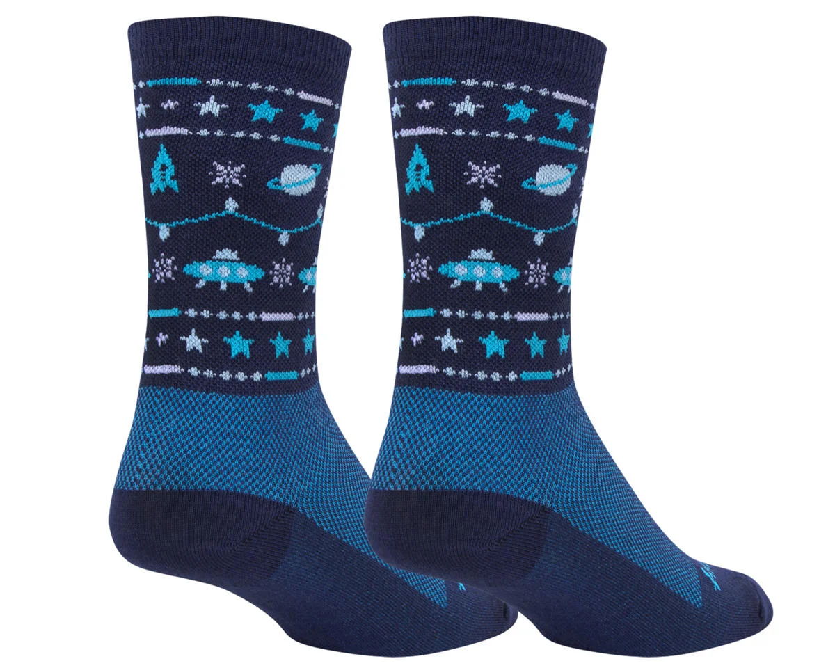 Sockguy 6" Wool Socks (Blue Sweater Limited Edition) (S/M)
